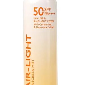 Asaya Air Light Sunscreen Spray Spf 50 Pa 75 Ml