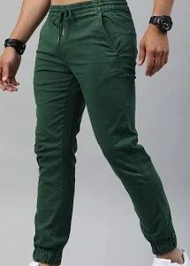 Men Track Pant Green Color Size 34