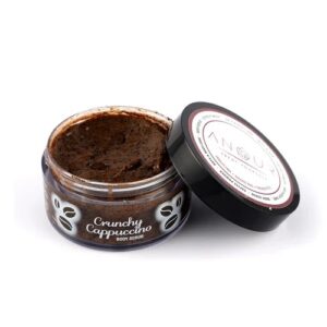 Anour Crunchy Cappuccino Coffee Body Scrub For Tan Removal 100Gms