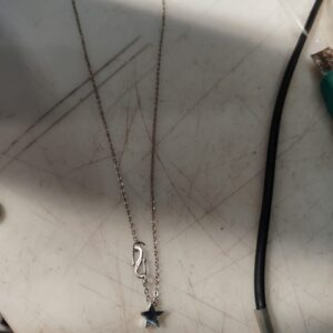 Silver Colour Pendant For Women