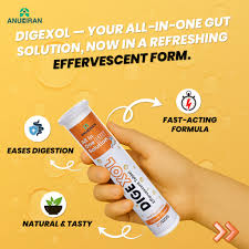 Anukiran Digisol 20 Effervescent Tablet Jaljeera Flavour