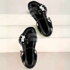 Kid Girl Sandal Black Colour Size 4