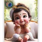 Graphic Word Bal Krishna Posters