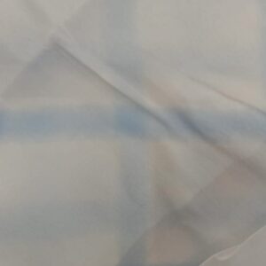 White And Blue Unstitched Palazzo Suit For Women 4Mtr