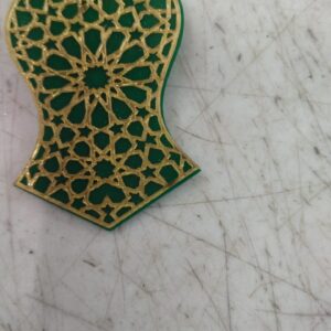 Green Colour Saree Safety Pin