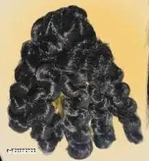 Black Color Radha Rani Hair