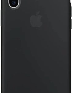 Apple Iphone Xs Silicone Case Black Cover