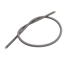 Unique Bargains 0Point6Mmx7Mmx300Mm Spring Steel Extension Tension Springs Black