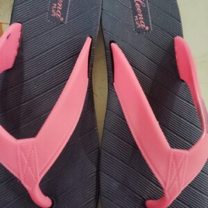 Slippers For Women Colour Navy Bule And Pink Size 37