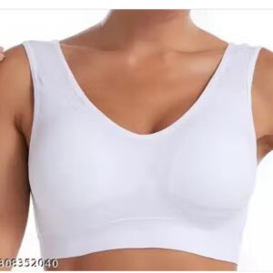 G Beauty Stylish Premium Quality Air Bra White Size S