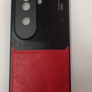 Black And Red Mobile Cover For Vivo V40E 5G