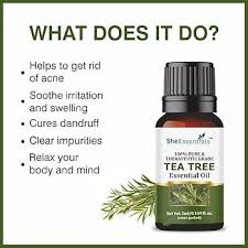 She Essence Tea Tree Essential Hair Oil 5Ml
