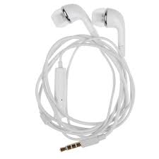 White Color Wired Earphones