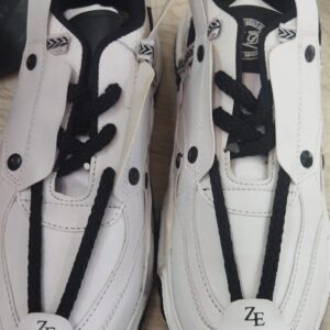 White And Black Color Men Shoes Size 7