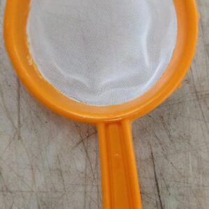 Plastic Tea Strainer Colour Orange