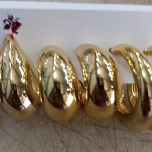 Contemporary Half Hoop Earrings For Women