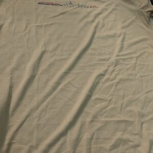 Blue Beige Printed T Shirt For Men Size L