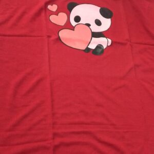 Maroon Printed Top For Women Size L