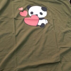 Dark Green Printed Top For Women Size L