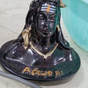Black Color Parmanand Ji Maharaj Idol