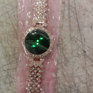 White Pearl Golden Strap Smart Watch For Women