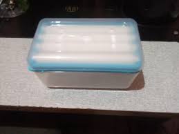 Transparent And Sky Blue 2 In 1 Soap Dispenser