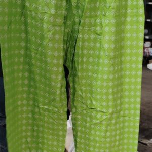 Green Colour Trouser For Women Size Xl