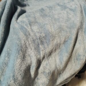 Klotthe Blue Colour Soft Stuff Pillow Cover 1Pcs