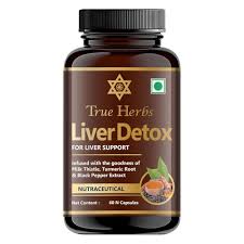 True Herbs Liver Detox For Liver Support 60 Capsules