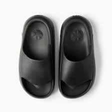 Ludic Sliders In Tandoor Black Comfort Support Size 8