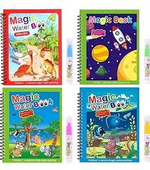 Magic Book For Kids Sank Magic Practice Copybook 4 Book With 4 Pens