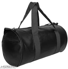 Black Gym Duffle Bag