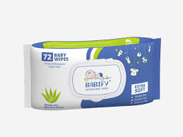 Babify Natural Baby Wipes 72N