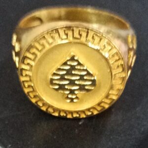 Gold Colour Ring For Men