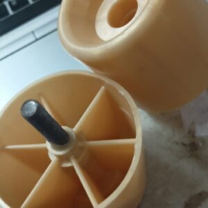 Sofa Leg Brown Color Plastic 4 Pcs