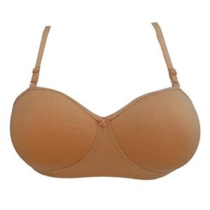 Brown Padded Bra For Women Size 28