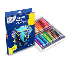 Kool Toolz Jumbo Wax Crayons 26 Shades
