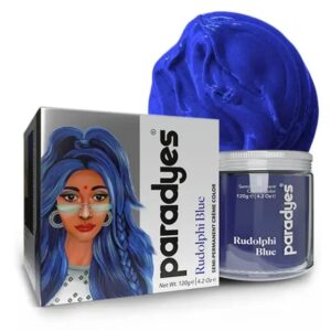 Paradyes Semi Permanent Creme Color Rudolphi Blue 120 Gm