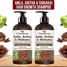 Drybins Amla Aritha Shikakai Shampoo 250Ml