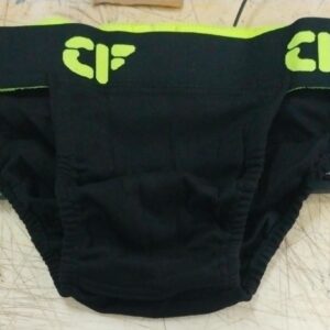 Men Black Printed Colour Underwear Size 85