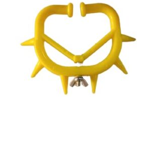 Cow Nose Thorn Thick Plastic Cattle Nose Rings Milk Calf Weaner Small Pack Of 2