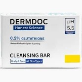 Dermdoc Glutathione Cleansing Soap Bar 30Gm