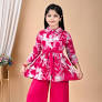 GirlS Stylish Ethnic Set Dress Pink Colour Size 212Y