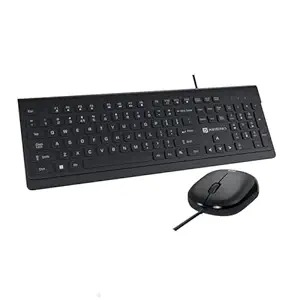 Portronics Wired Keytonic Keyboard And Mouse Combo Model No Por 2405
