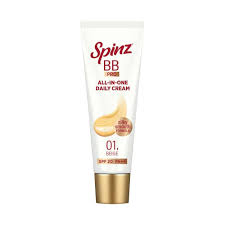 Spinz Bb Cream Bb Pro Full Coverage Cream 01 Beige 15G