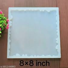 8Inches Silicone Agate Square Frame MouldPoint