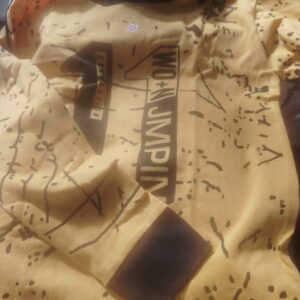 Mustard And Black Hoodie T Shirt For Kids Boys Size 12 To 13Y