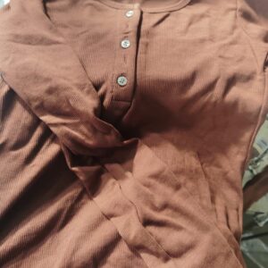 Brown Colour Top For Women Size S