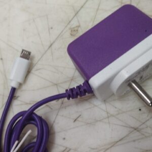 Purple And White Color B Type Charger