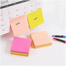 Ofixo Self Sticky Notes 5 Neon Colors 400 Sheets